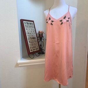 Roxy silky rose dress, Medium